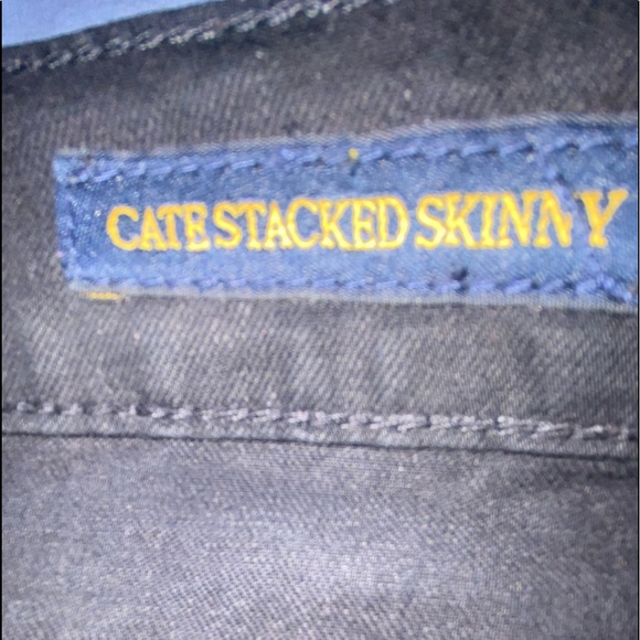 Lucky Brand Black Jeans/Cate Stacked Skinny - Picture 2 of 7